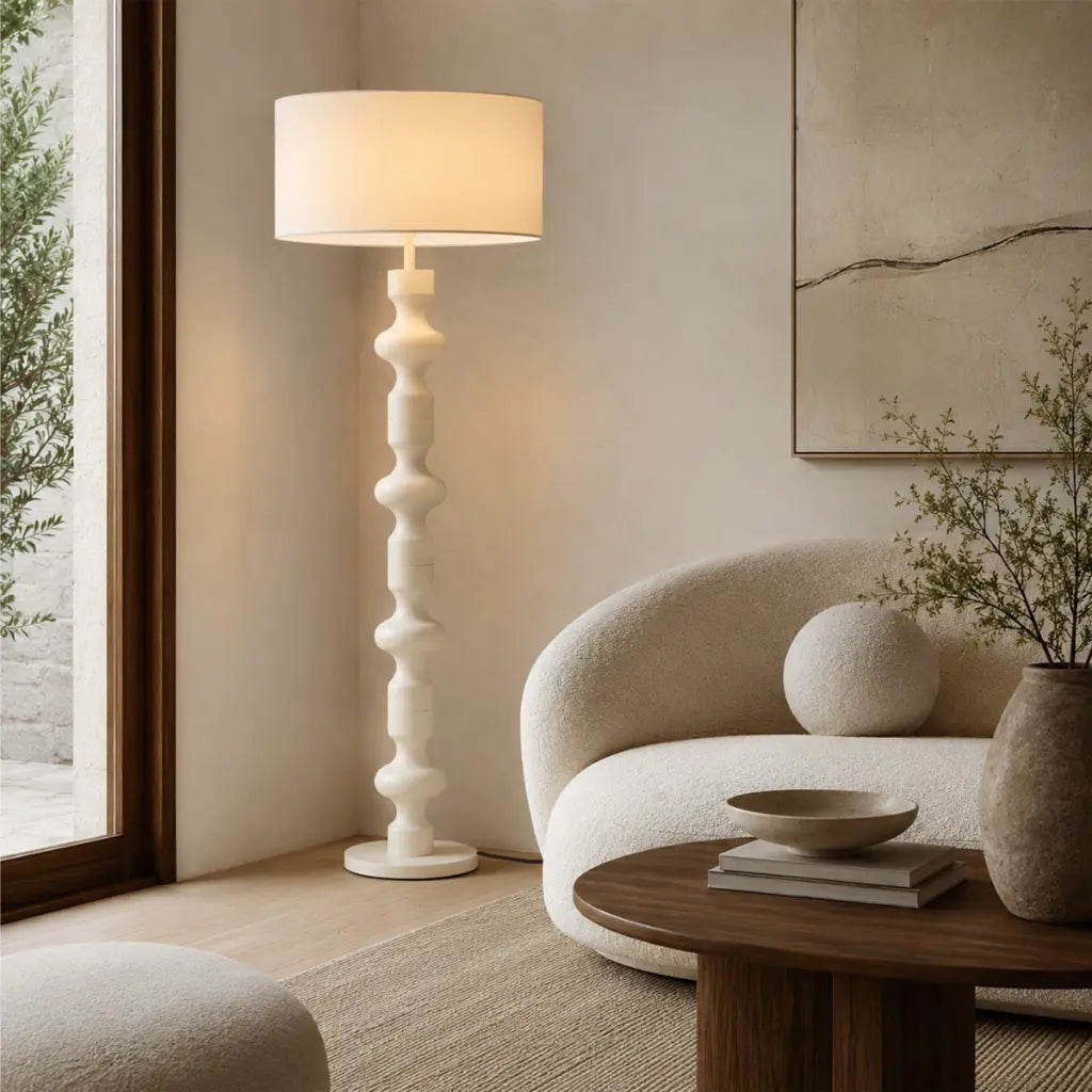 Muse Floor Lamp Beige - MUSE FL-BE