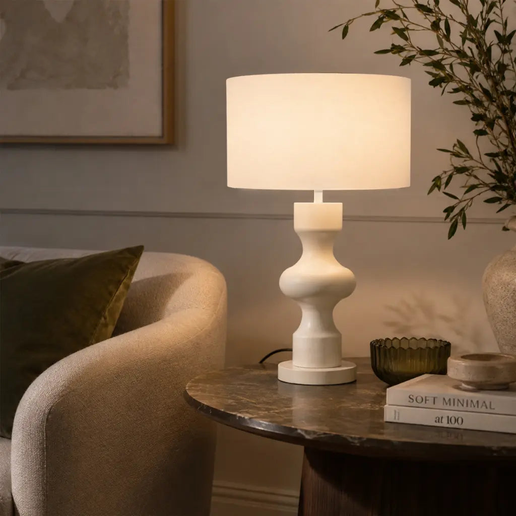 Muse Table Lamp Beige - MUSE TL-BE
