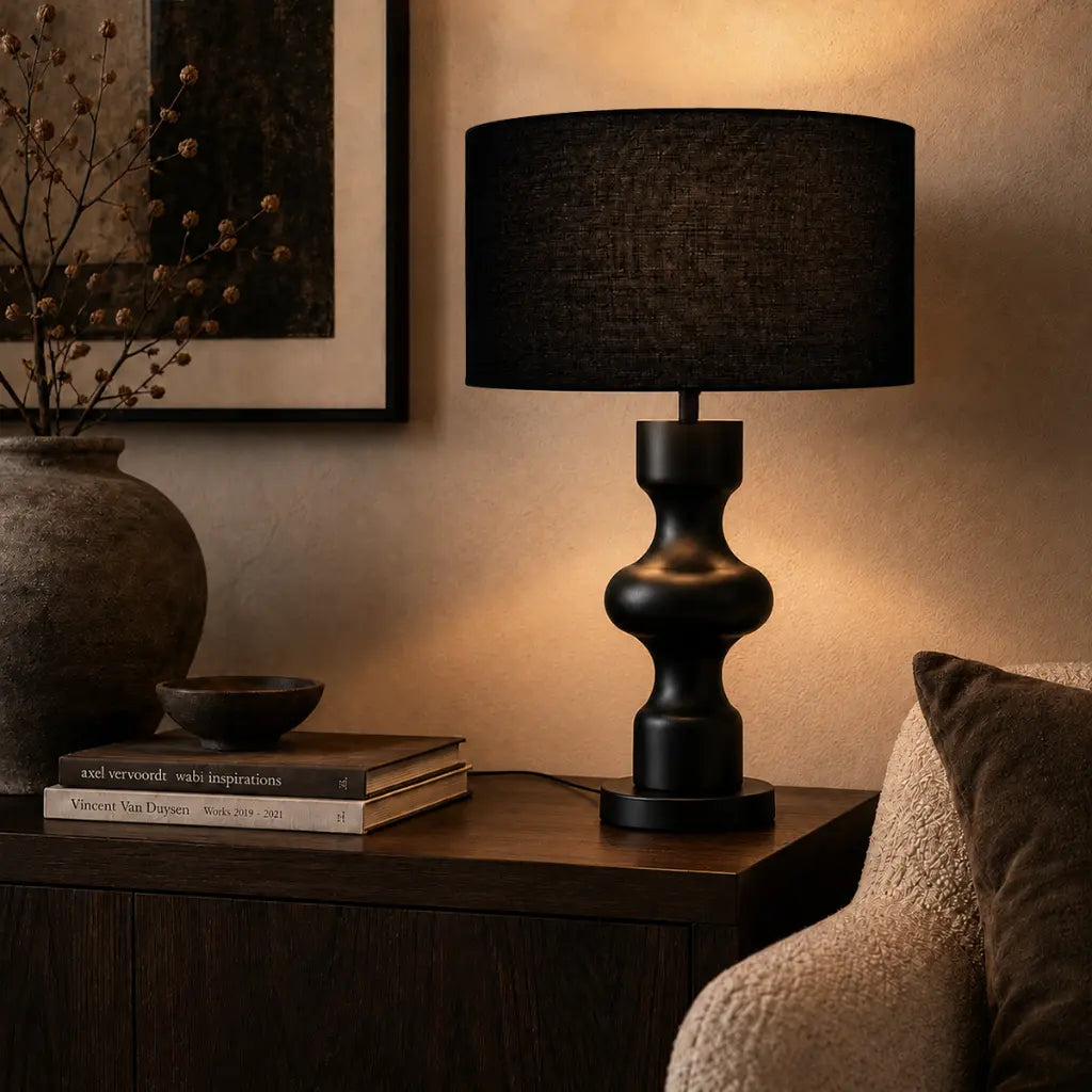 Muse Table Lamp Black - MUSE TL-BK