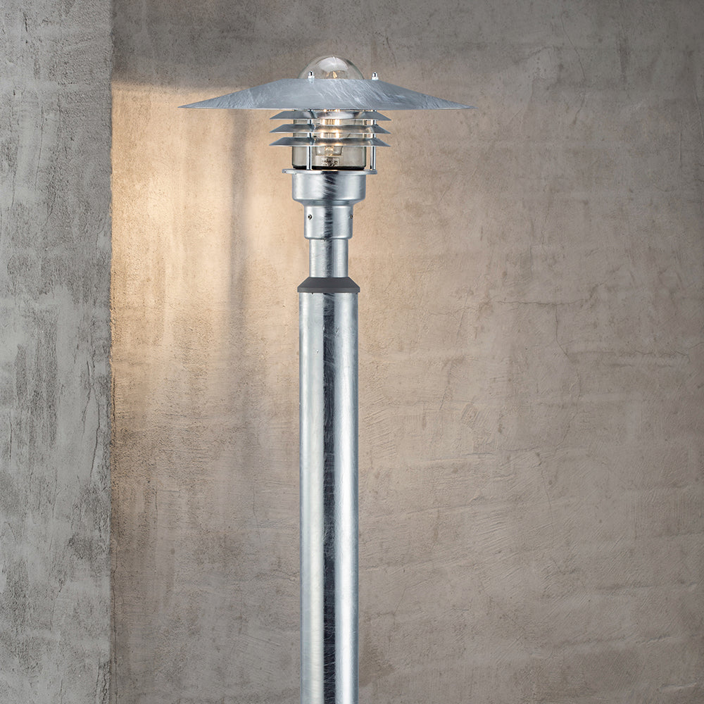 Buy Post Lights Australia Vejers Post Light H2000mm Galvanized - 25168031