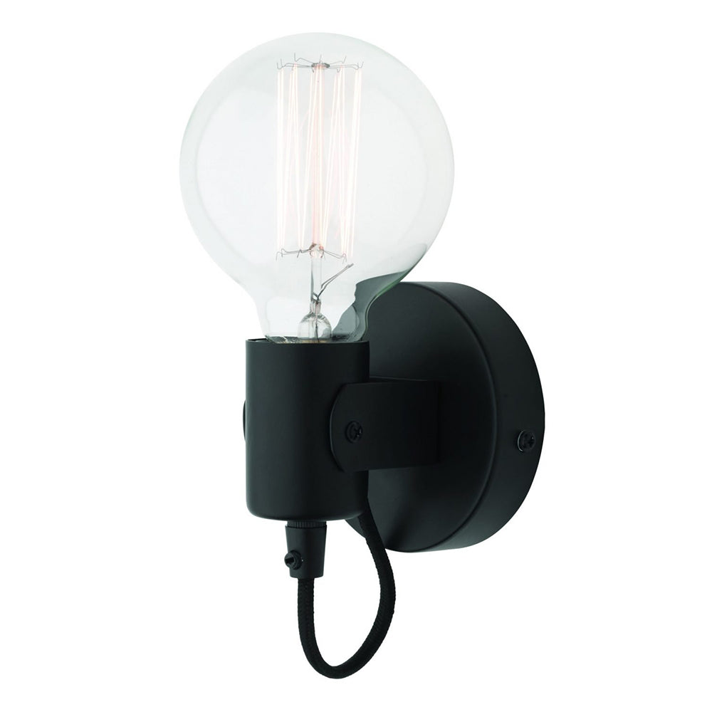 Buy Wall Sconce Australia Bronte Wall Light Black - MW7111BLK