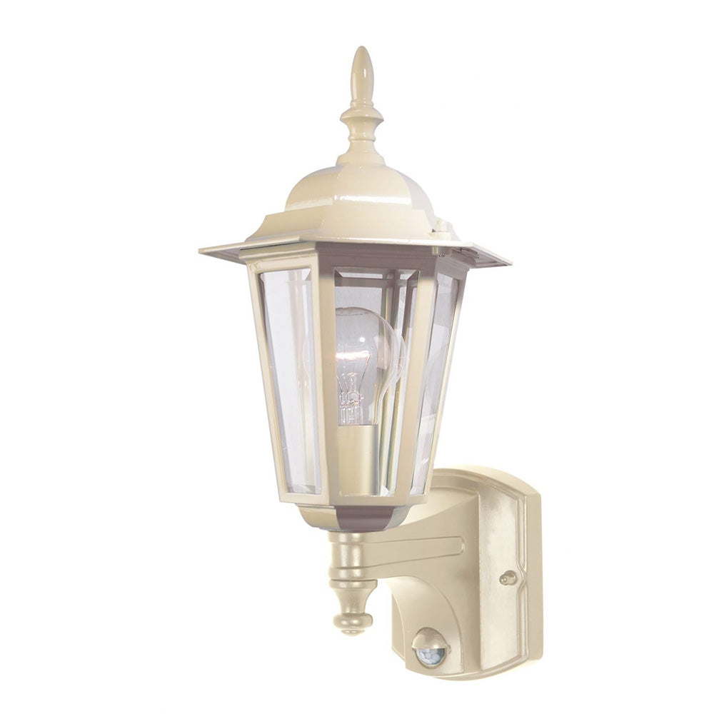 Buy Security Wall Lights Australia Tilbury 1 Light Sensor Exterior Wall Lights Biege - MX4011-BGE-SEN