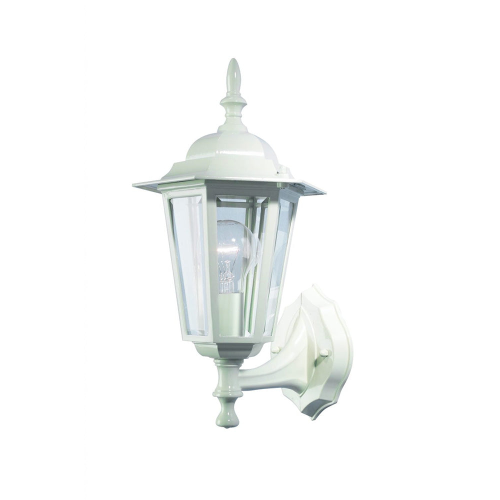 Tilbury 1 Light White Exterior Wall Lights - MX4011WHT