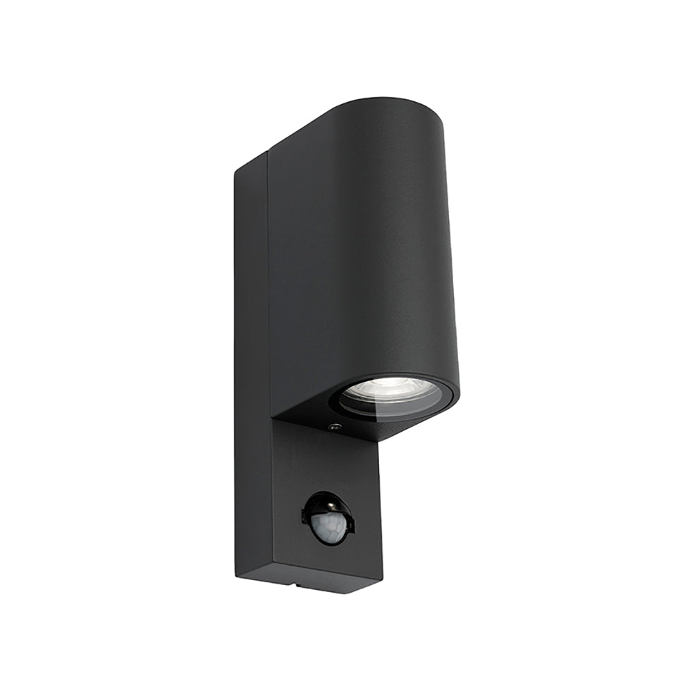 Buy Security Wall Lights Australia Marvin Security Up & Down Wall 2 Light Black Aluminium 4000K - MXD1035-SEN