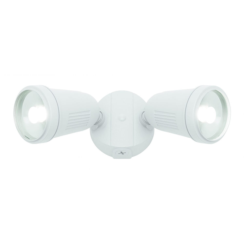 Buy Exterior Spotlights Australia Otto II 2X12W LED Floodlight White - MXD6712WHT