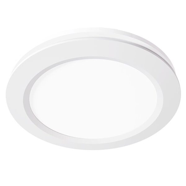 Saturn Round 295mm Exhaust Fan With LED Light 40W 3CCT White - MXFSLR25W