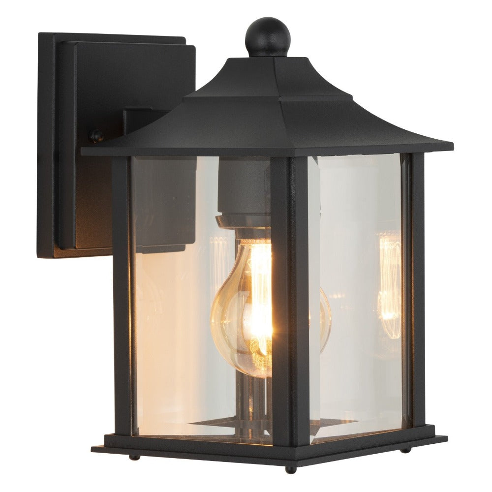Buy Exterior Wall Lights Australia Erika Outdoor Wall Lantern Black - MXW1021