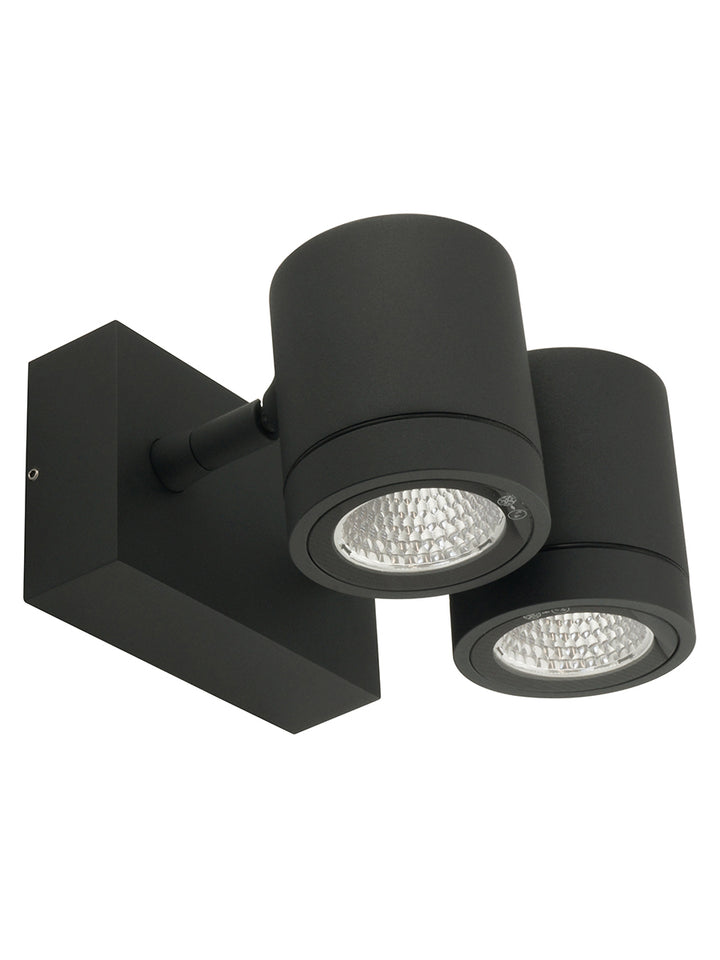 Myra LED Double Spot Light 8W 3000K Anthracite - SI A/MYRA/2/8W/ANT