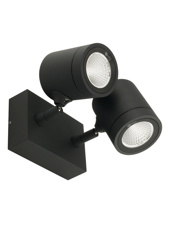 Myra LED Double Spot Light 8W 3000K Anthracite - SI A/MYRA/2/8W/ANT
