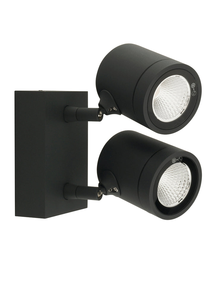 Myra LED Double Spot Light 8W 3000K Anthracite - SI A/MYRA/2/8W/ANT