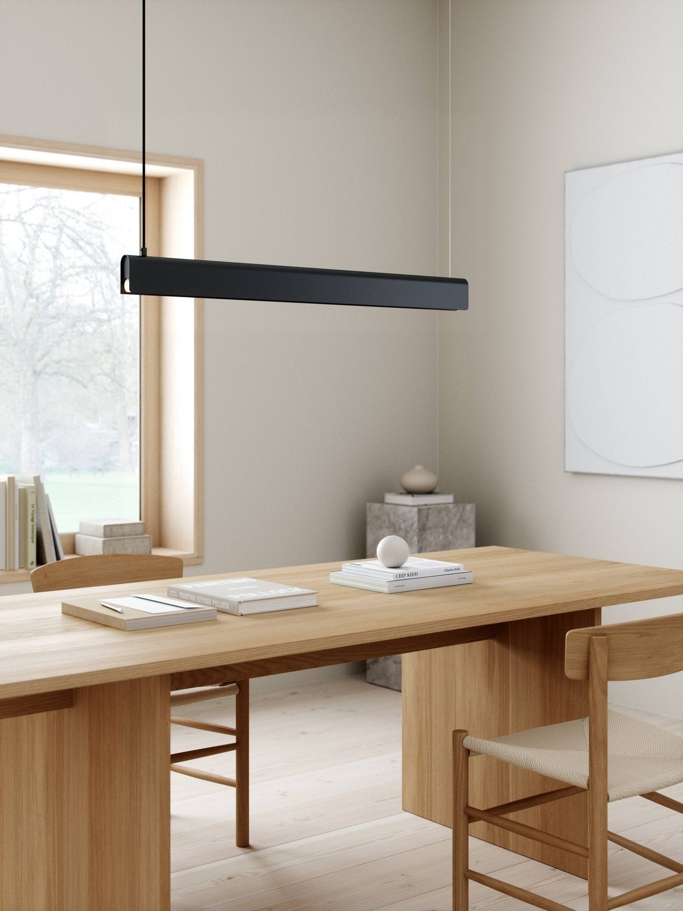 Beau LED Pendant Light 15W 2700K Black - 2220483003