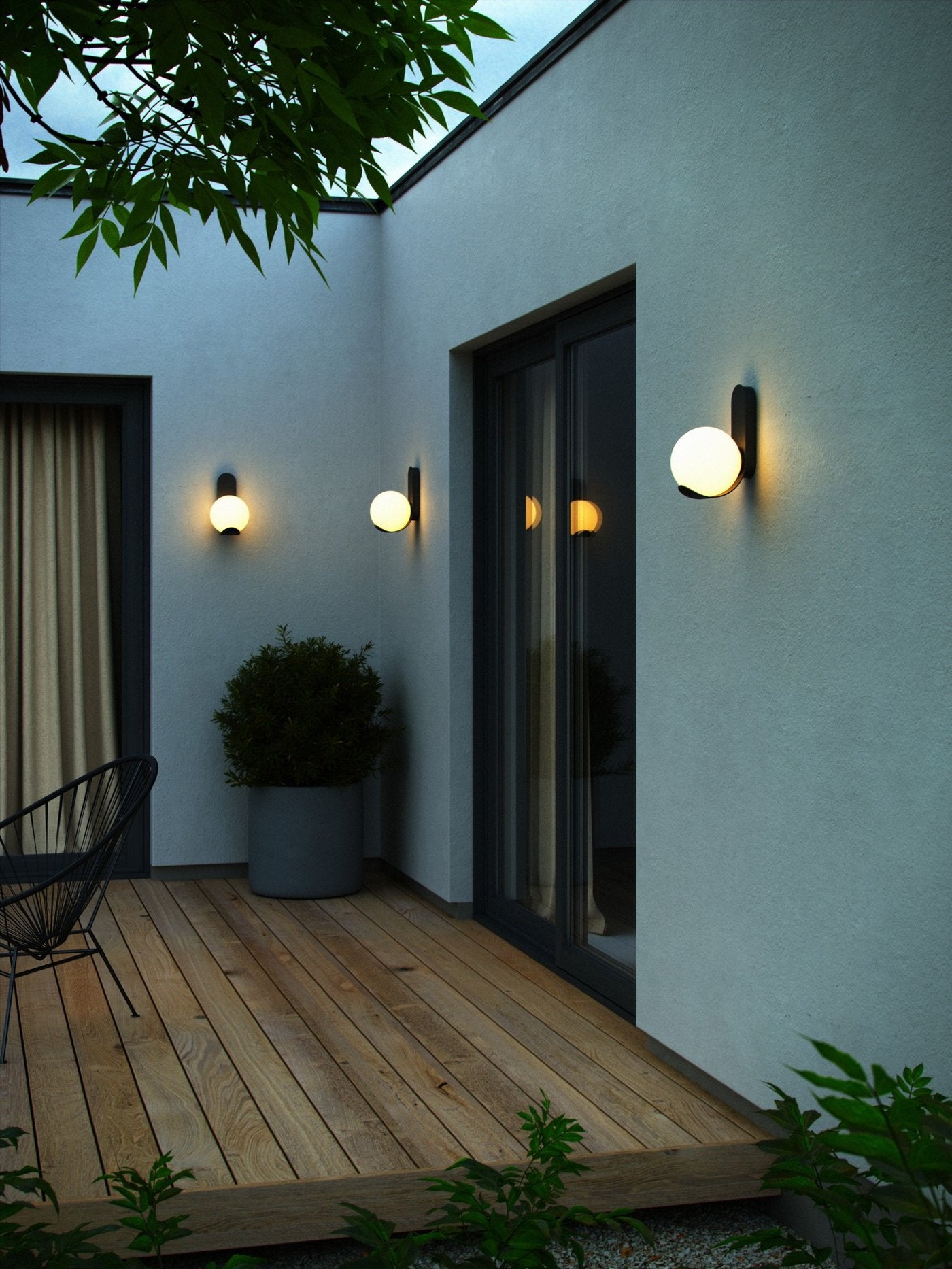 Luchy Wall Light Black - 2418231003