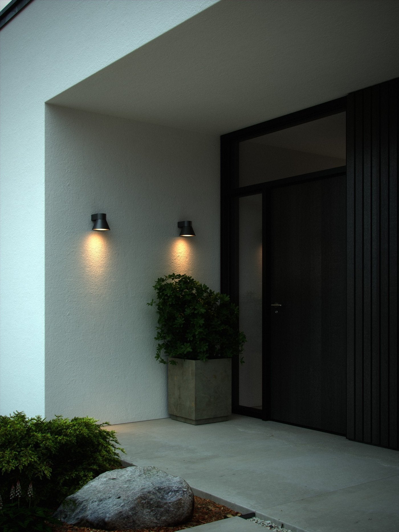 Kyklop Cone Wall Light Black - 2318071003