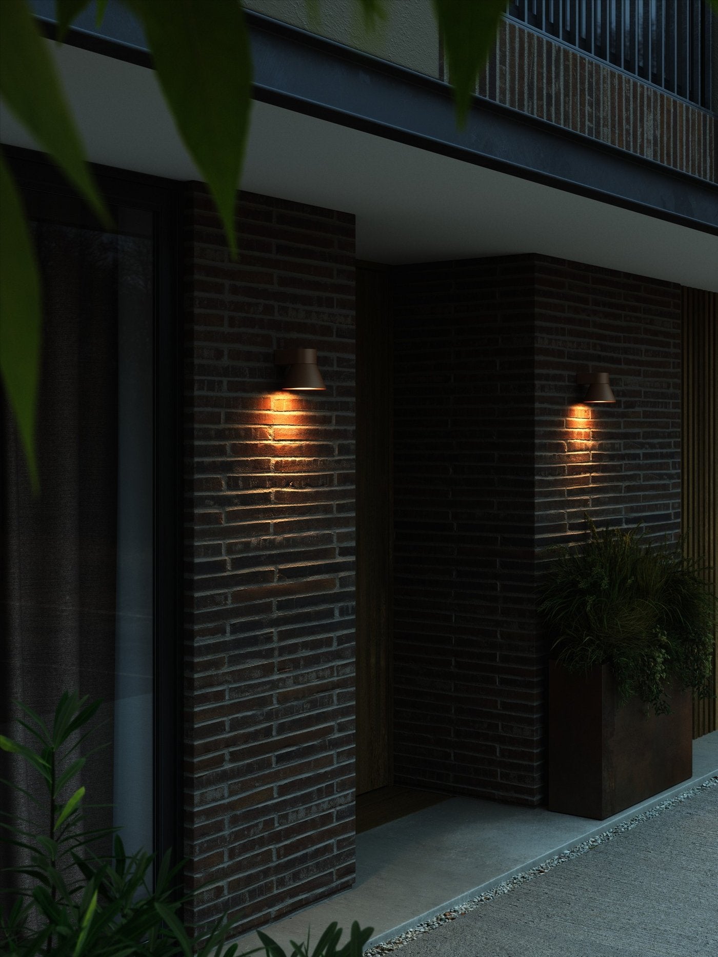 Kyklop Cone Wall Light Rusty - 2318071009