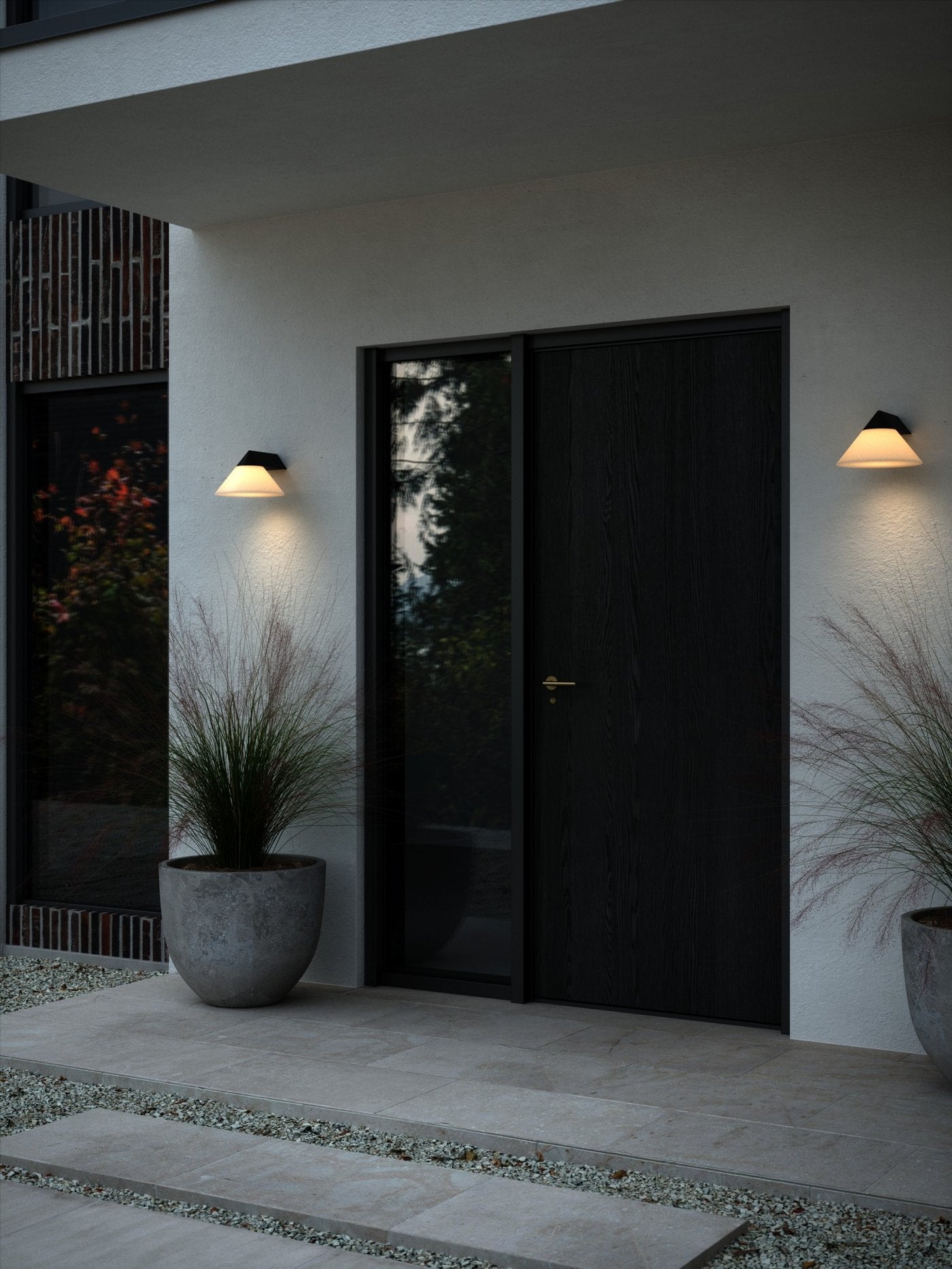 Linas Exterior Wall Light Black - 2418291003