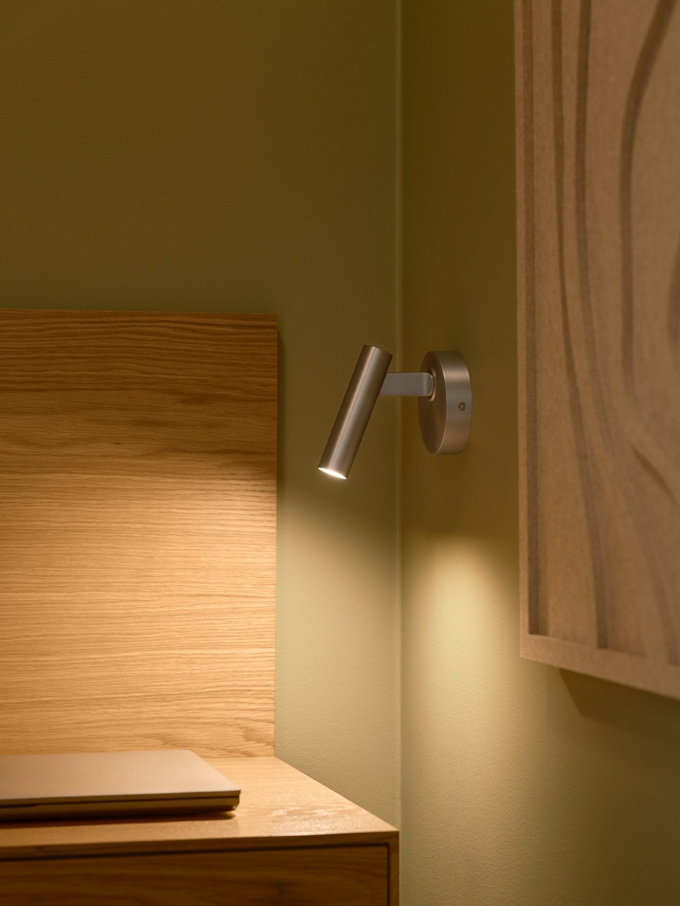 Makoto Wall Light Satin Chrome - 2620051033