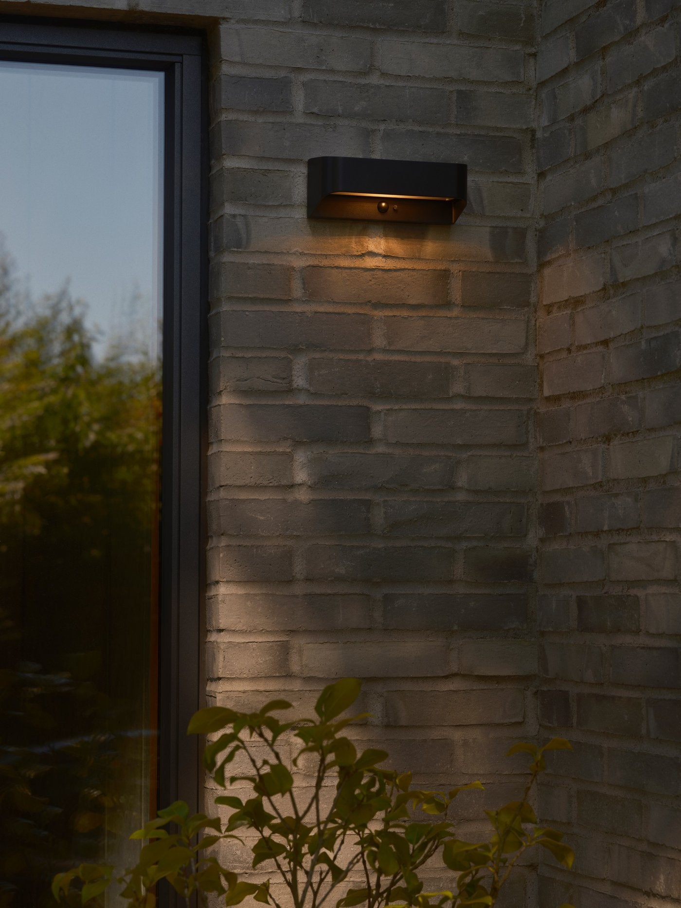 Marcellio LED Solar Wall Light 5W 3000K Black - 2618001003
