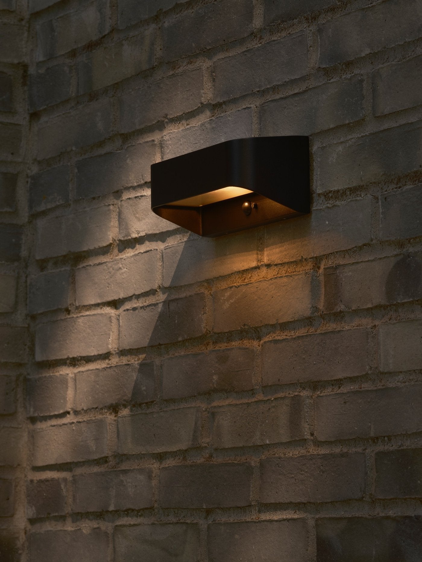 Marcellio LED Solar Wall Light 5W 3000K Black - 2618001003