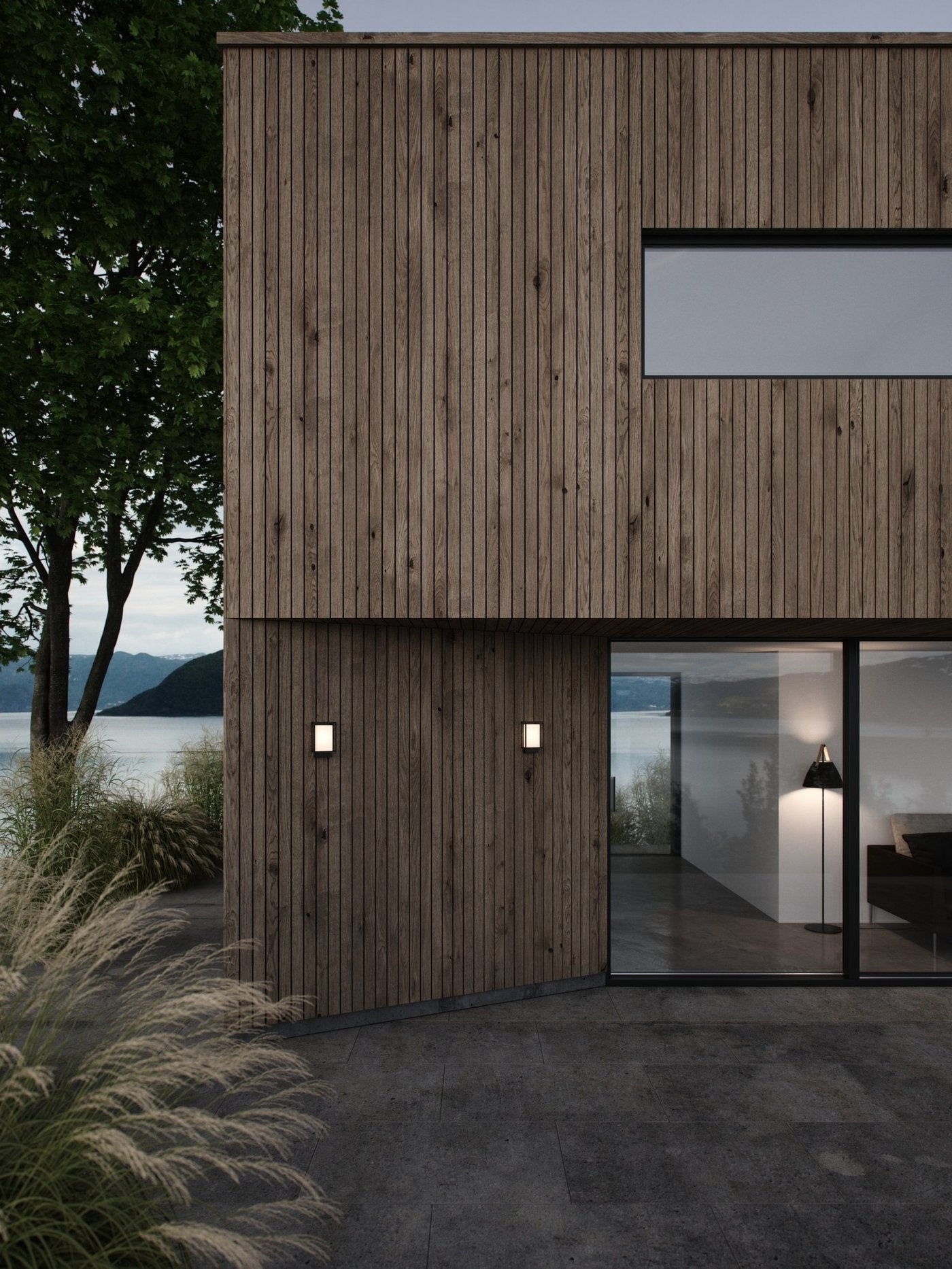 Nestor LED Wall Light Black - 49041003