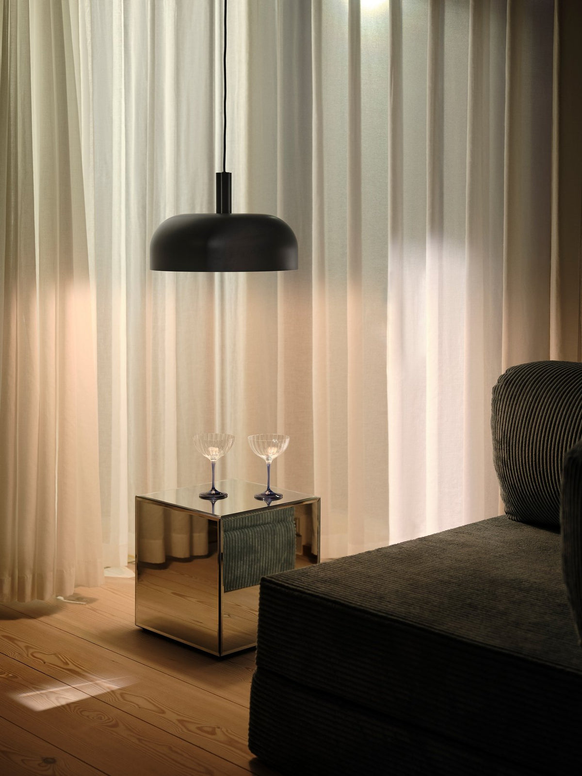 Sandro Pendant Light Black - 2612003003