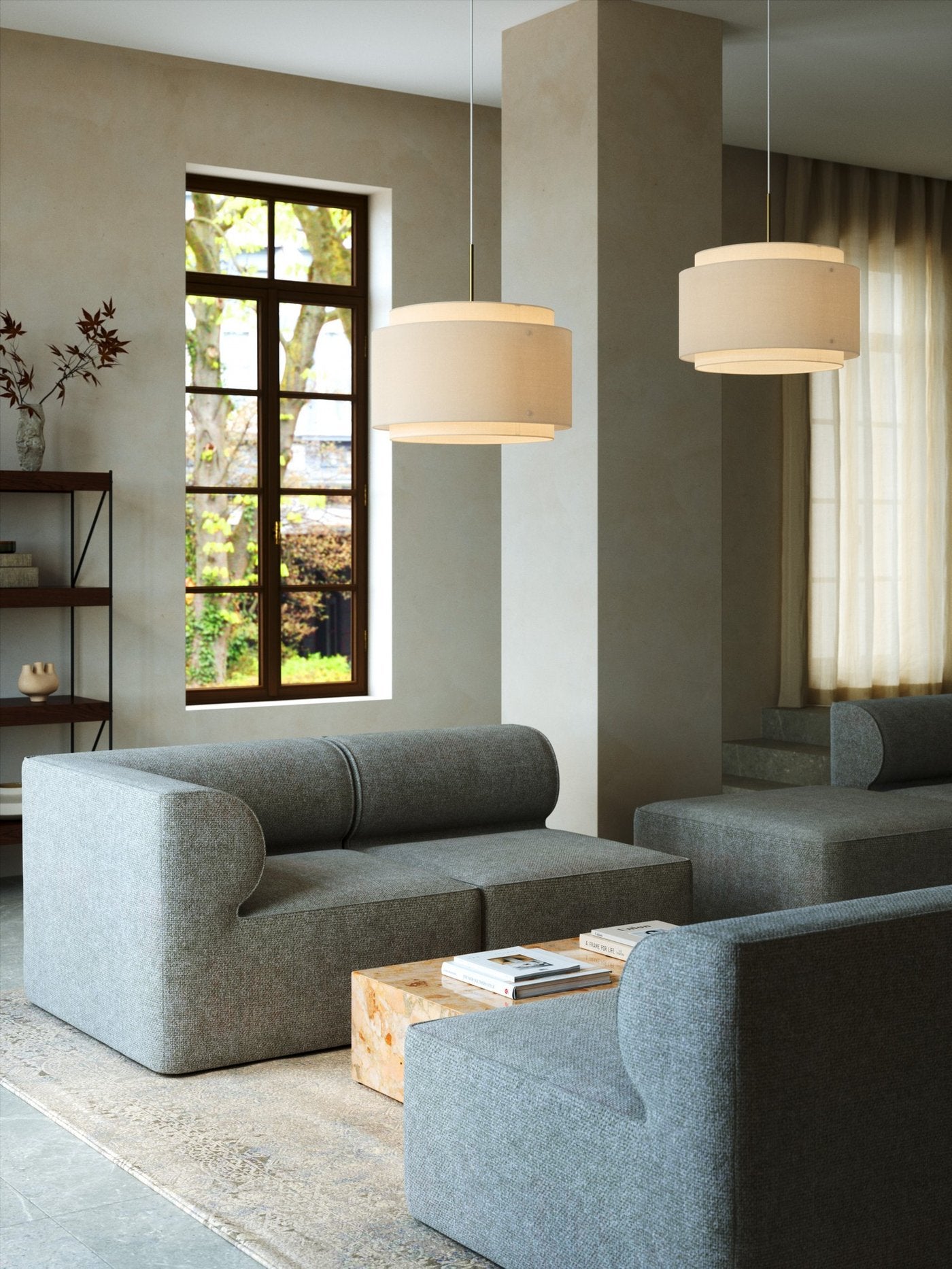 Takai Pendant Beige - 2320403018