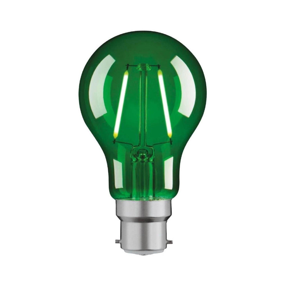 Buy LED Globes Australia A60 LED Globe BC 240V 2W Green - MGL289G