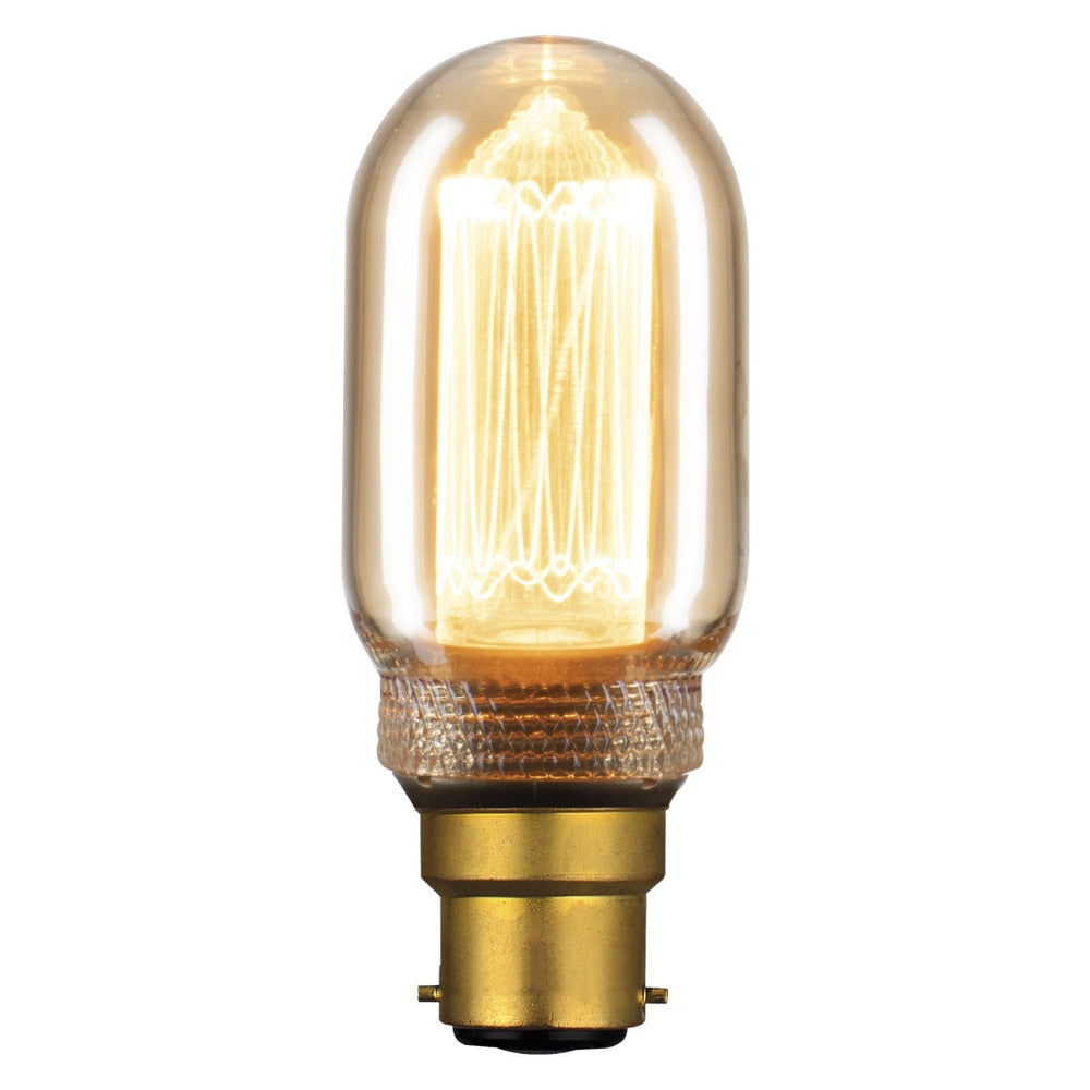 Buy LED Filament Globes Australia LED Filament Globes B22 4W 240V Amber 1800K - 9B22LED21