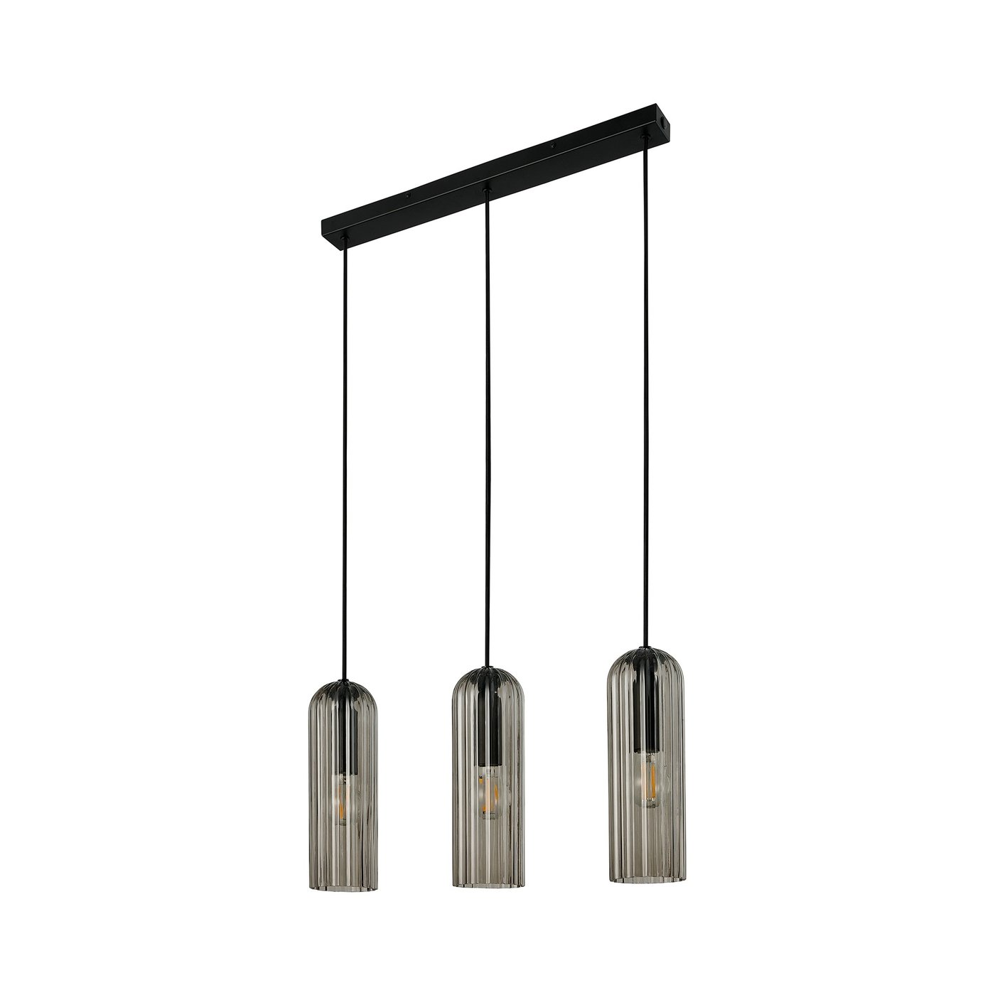 Miella 3 Rail Light Pendant Smoked - 2412533047