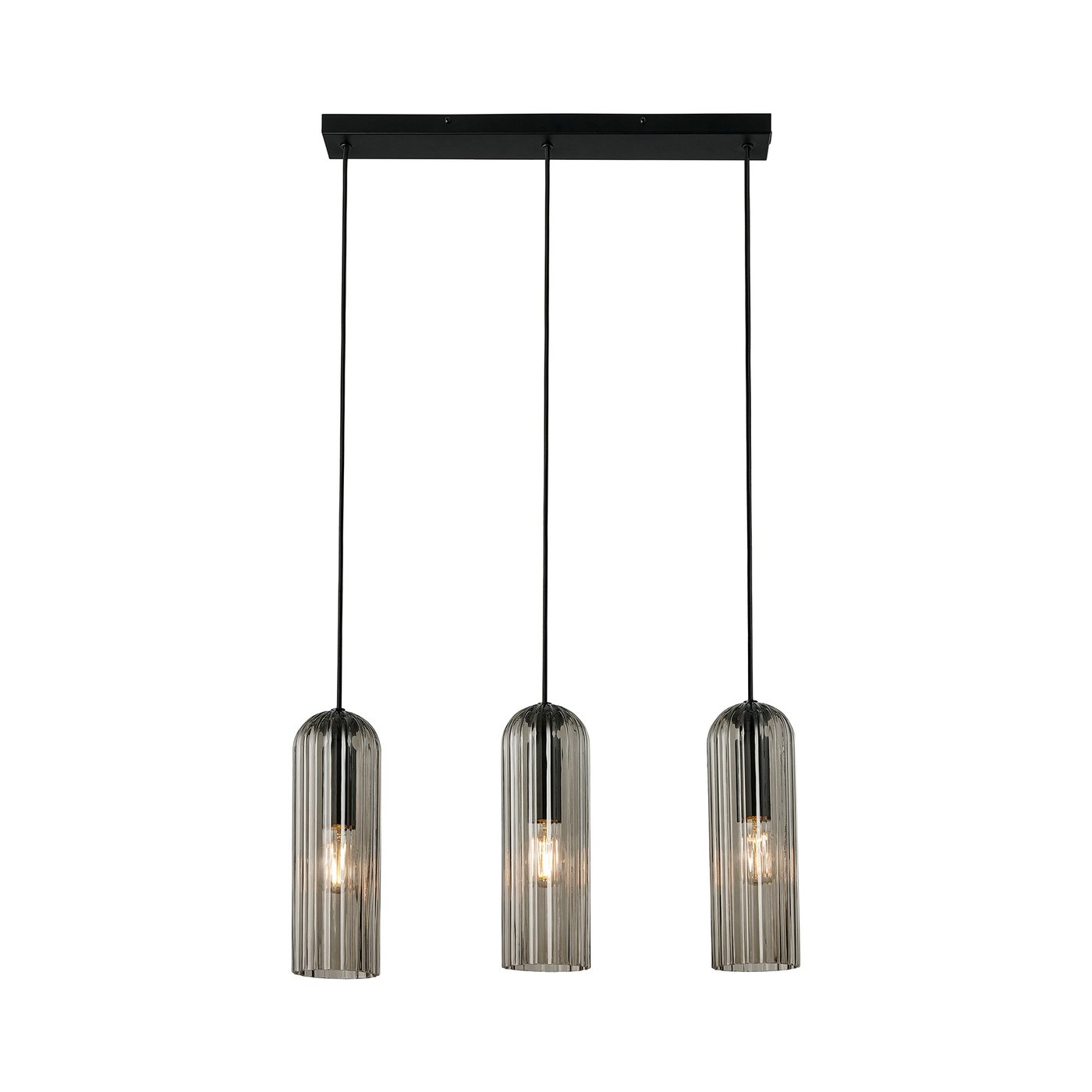 Miella 3 Rail Light Pendant Smoked - 2412533047
