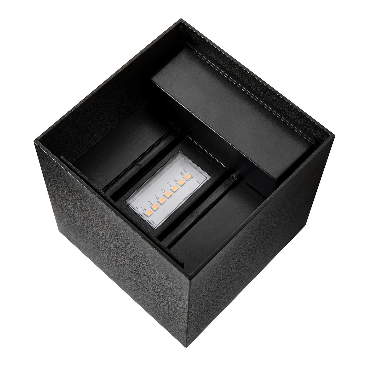 Milda Kubi LED Wall Light Black - 2418331003