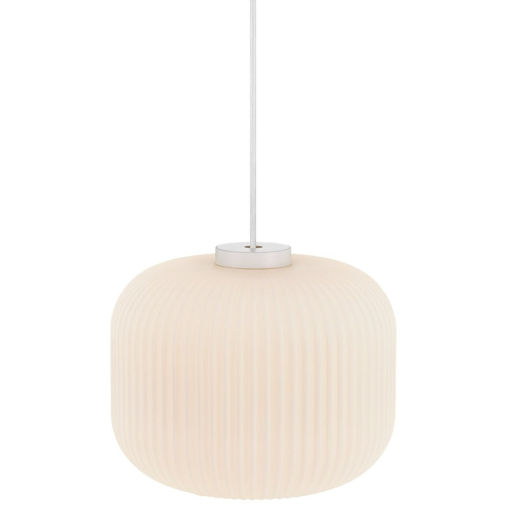 Buy Pendant Lights Australia Milford Pendant Light W300mm White Metal - 46583001