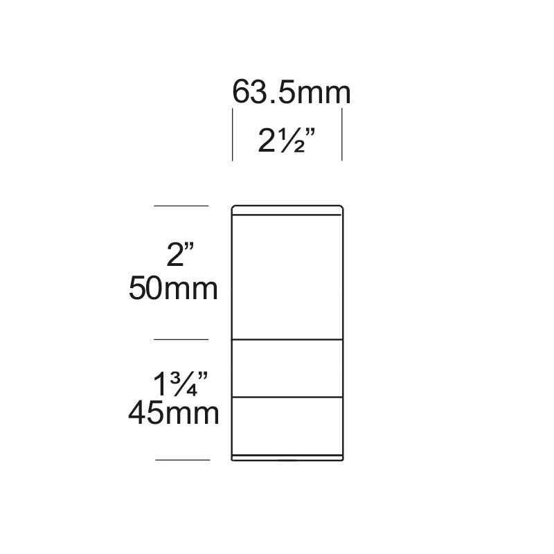 Mini Bollard Aluminium Light Stainless Steel - BOLMINI SS