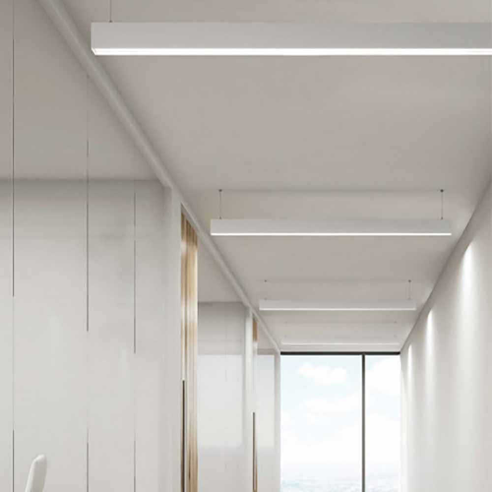 Buy LED Linear Lights Australia Corner LED Linear Light Black Aluminium 4000K - NLM103512-BL