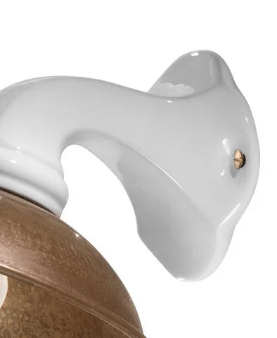 Mini 240mm Wall Light Antique Brass - IL.064.05.OC