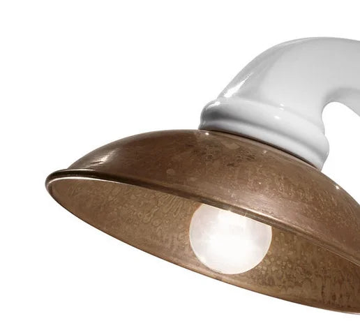 Mini 240mm Wall Light Antique Brass - IL.064.05.OC