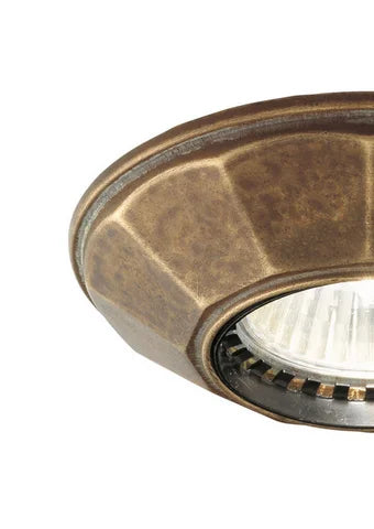 Mini GU5.3 Flush Mount Light Antique Brass - IL.208.09.OO