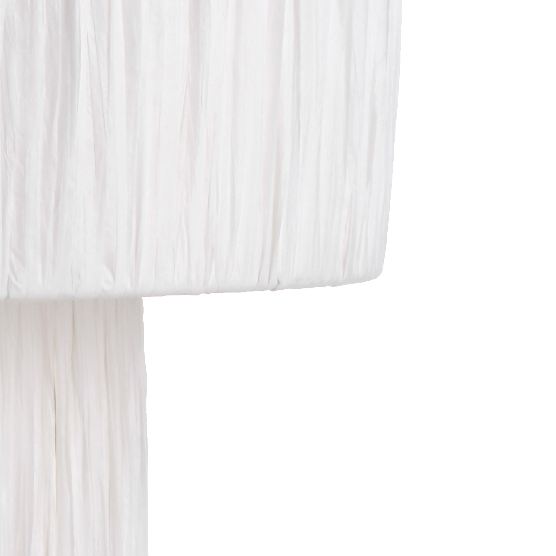 Nativa Small Table Lamp White & Natural - NATIVA TLS-WH