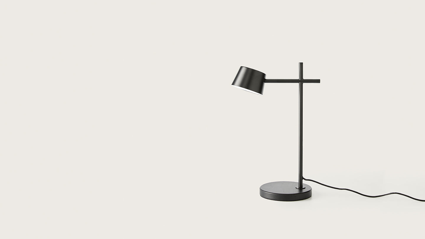 Nera LED Table Lamp 8W 3000K Matt Black - ARO.S1229