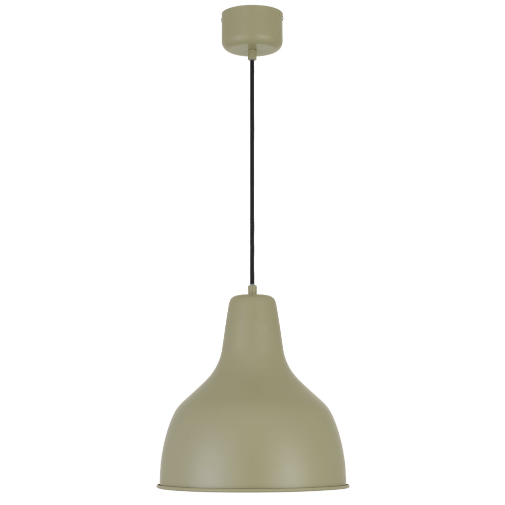 Buy Pendant Lights Australia Nesby Pendant Light W300mm Green / Satin - NESBY PE30-GN