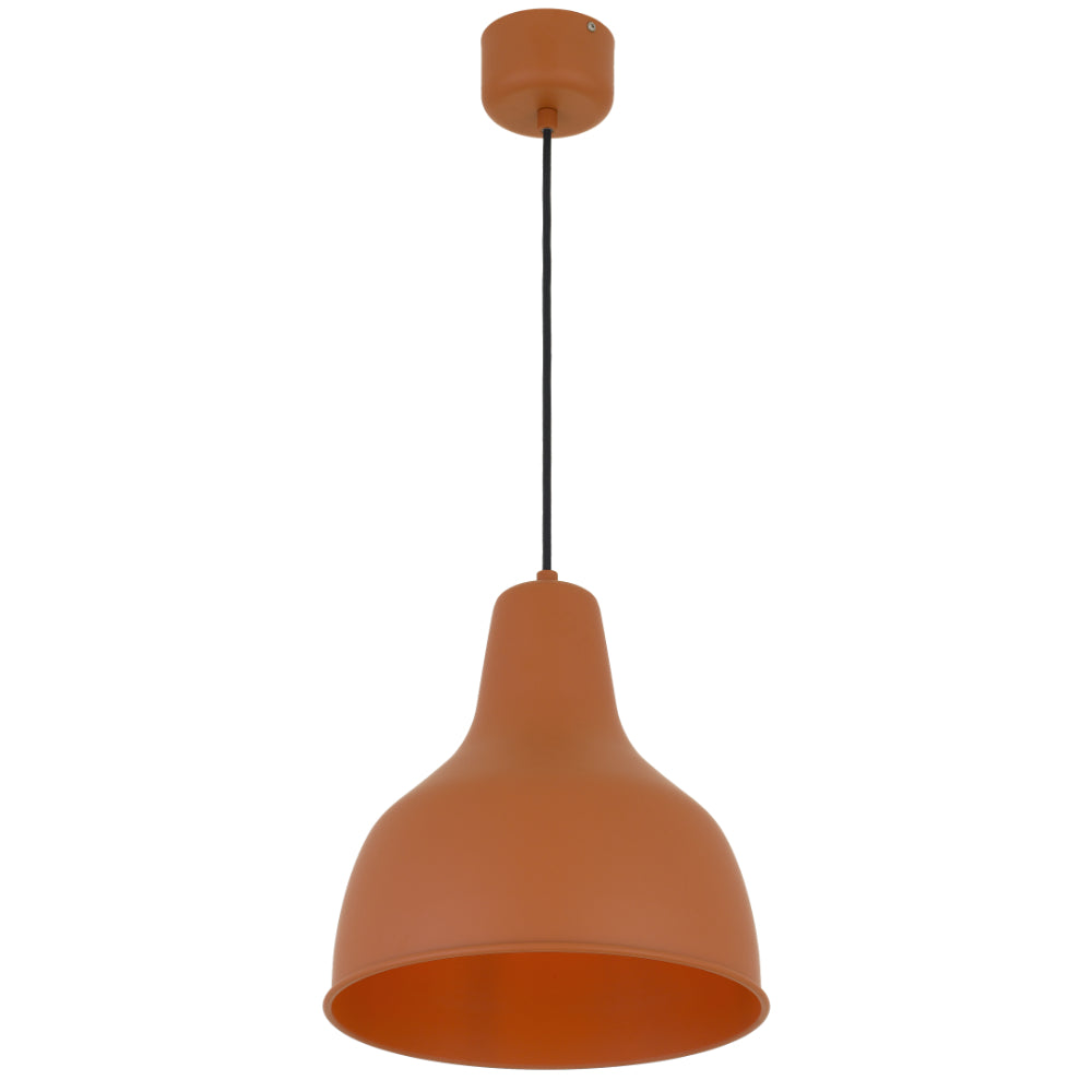 Buy Pendant Lights Australia Nesby Pendant Light W300mm Orange / Satin - NESBY PE30-OG