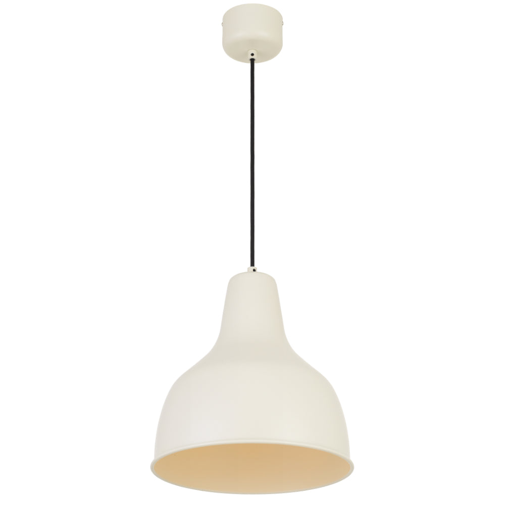 Buy Pendant Lights Australia Nesby Pendant Light W300mm Beige / Satin - NESBY PE30-BE