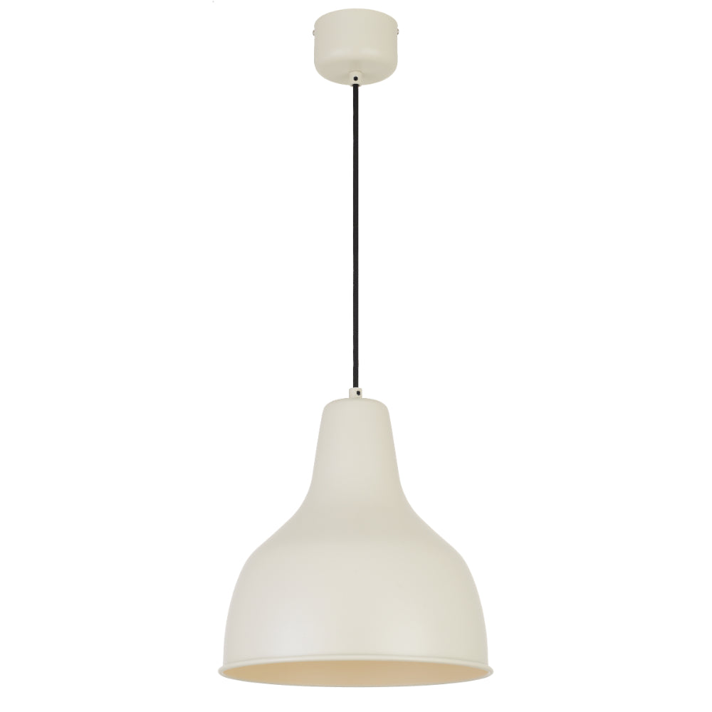 Buy Pendant Lights Australia Nesby Pendant Light W300mm Beige / Satin - NESBY PE30-BE