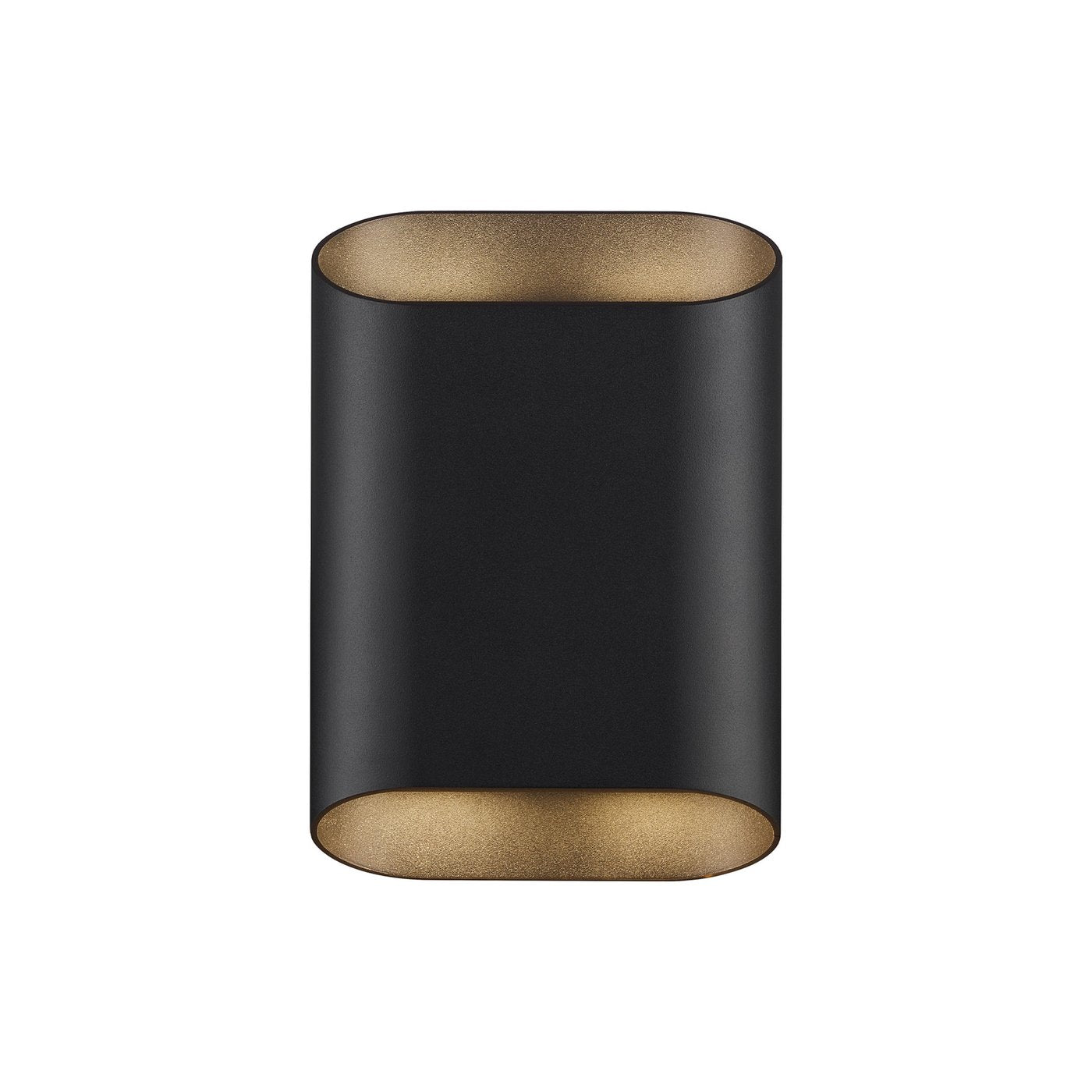 Nico Round Up & Down Wall Light Black - 2618191003