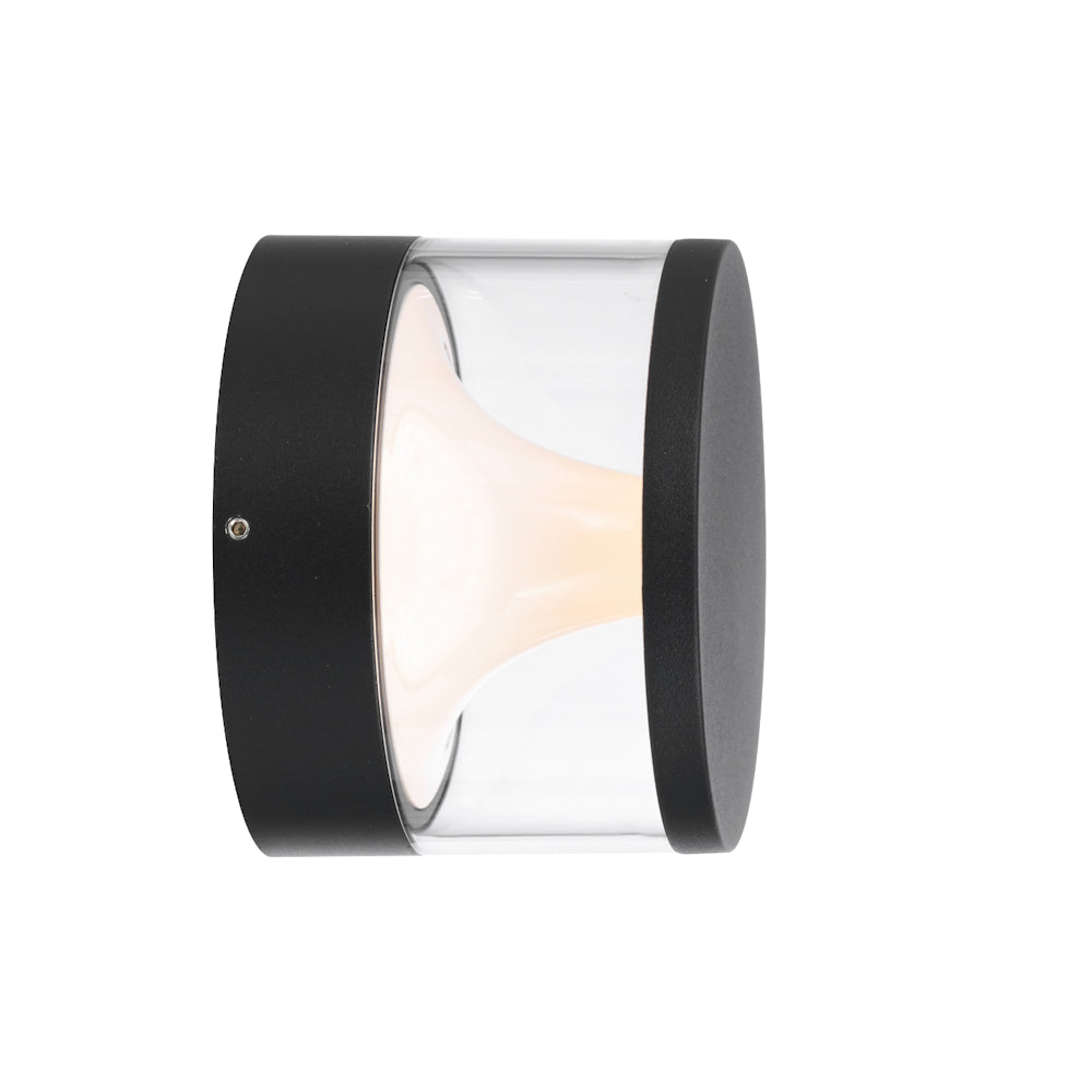 Noral LED Wall Light 10W 3000K Black - NORAL EX-BKCL