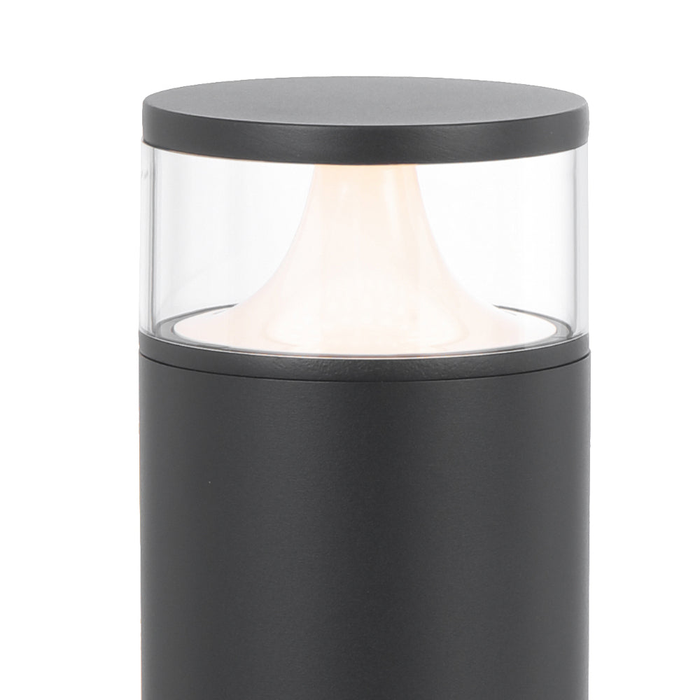 Noral LED Bollard Light Black - NORAL EX.P-BKCL