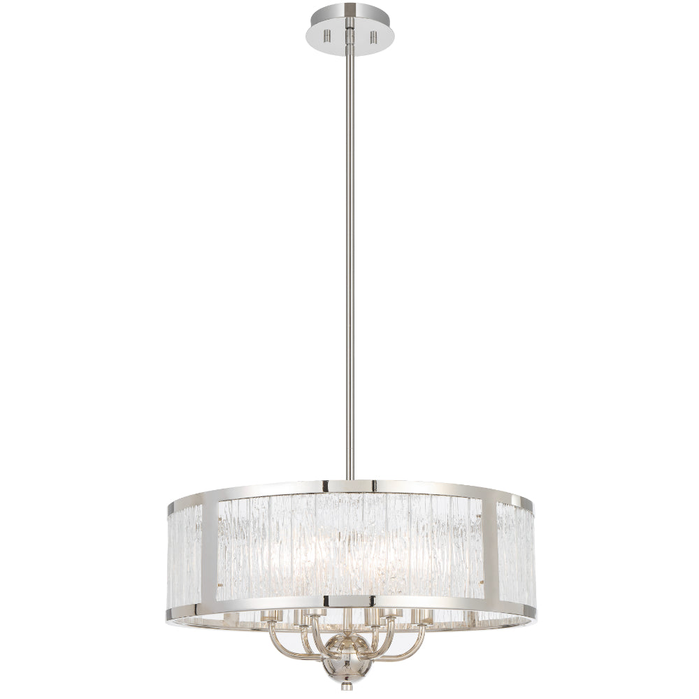 Norel 6 Light Pendant Nickel - NOREL PE6-NK