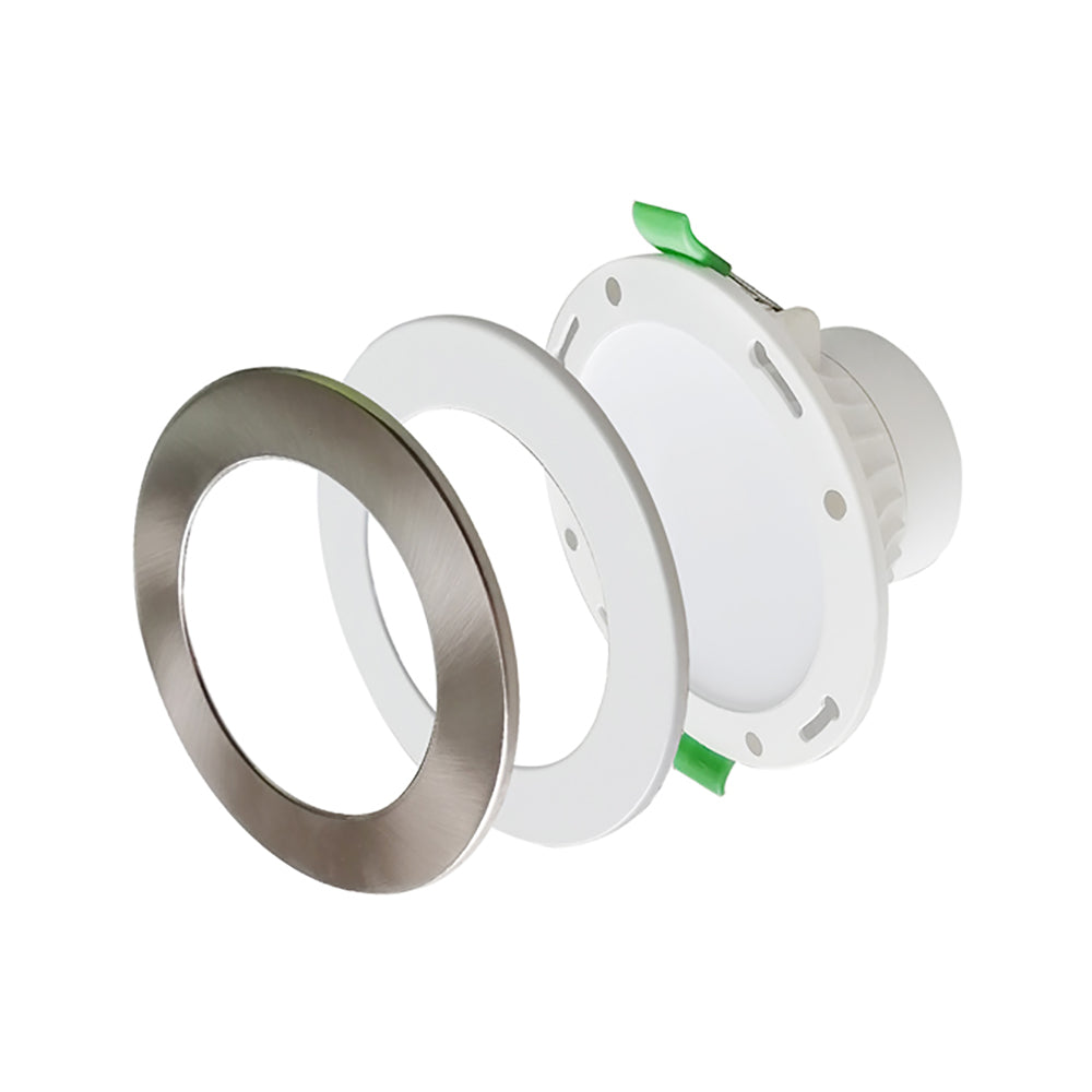 Buy Recessed LED Downlights Australia Recessed LED Downlight White Aluminium 3CCT - NOVADLUX01A