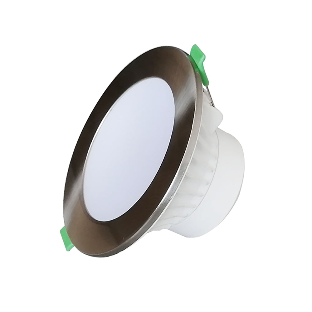 Buy Recessed Downlights Australia NOVADLUX02 LED Dimmable Tri-CCT Recessed Downlight 10W With Changeable Clip Faceplate - NOVADLUX02