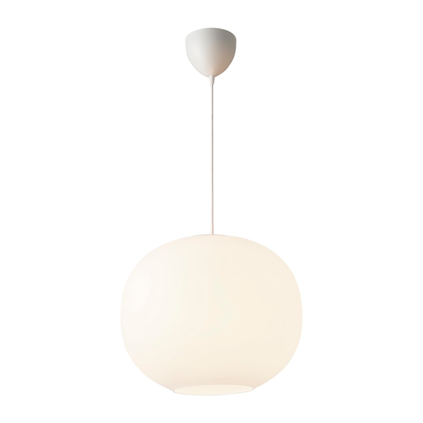 Navone Large Pendant Light White Glass 400mm - 2420103001