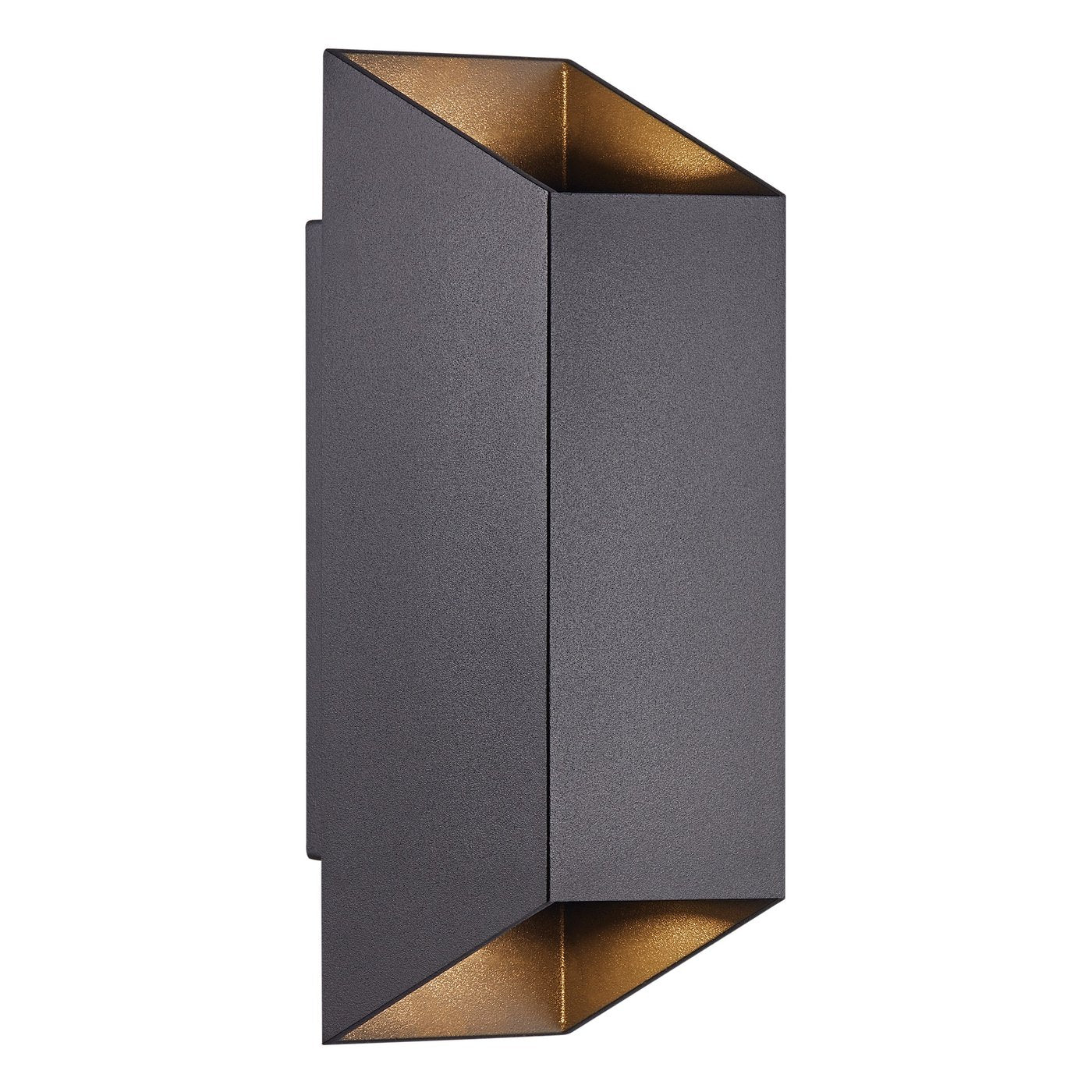 Nico Square Up & Down Wall Light Black - 2218221003